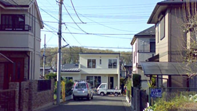 (仮)西の家 離れて見る