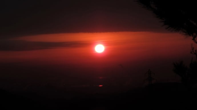 薄雲が広がっており天気は下り坂ですが ・・・