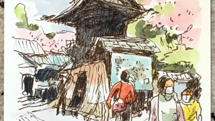 スケッチは 楽しく描いて 大まかに