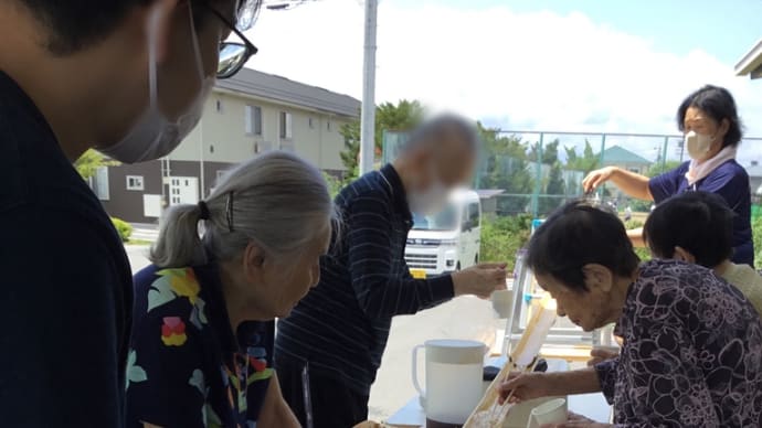 流しそうめん🎋