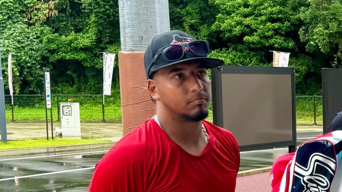 外国人監督の•••ベネズエラ人選手練習参加❗️