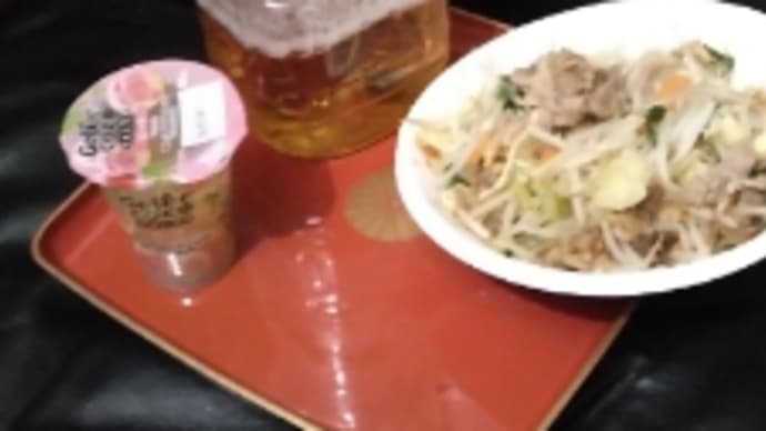 電子レンジでチンする焼き肉