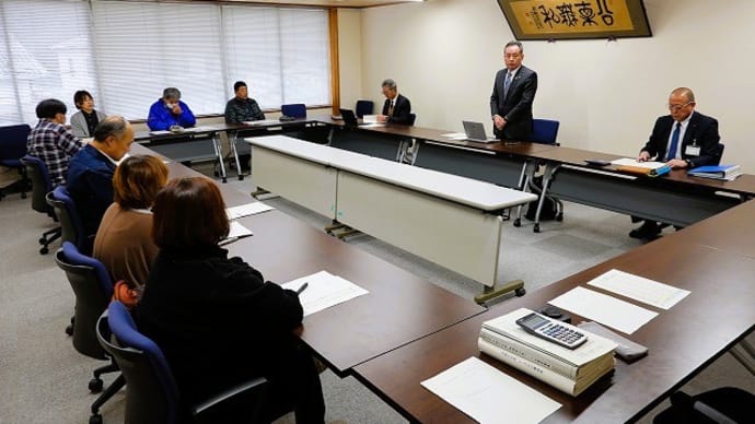 道の駅いくさかの郷定例会&東筑摩郡村長会・議長会新年会