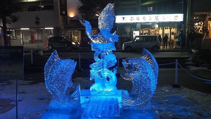 ★国宝松本城  氷彫フェスティバル  2023