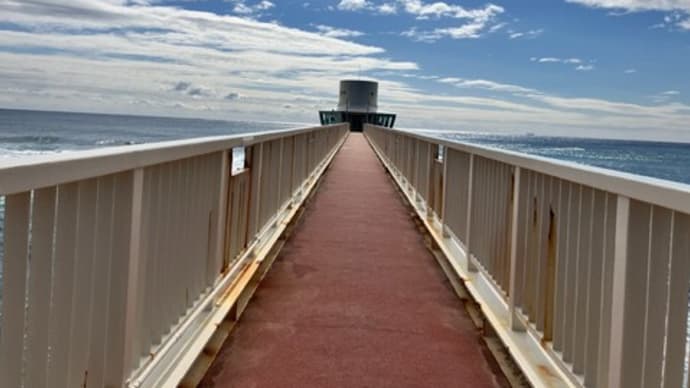勝浦の海中展望塔にも行きました