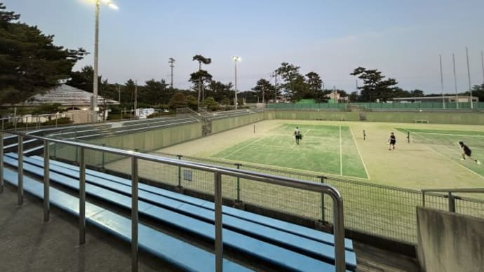 酒田の不定期開催テニスサークル「レビュー」2025.6.19