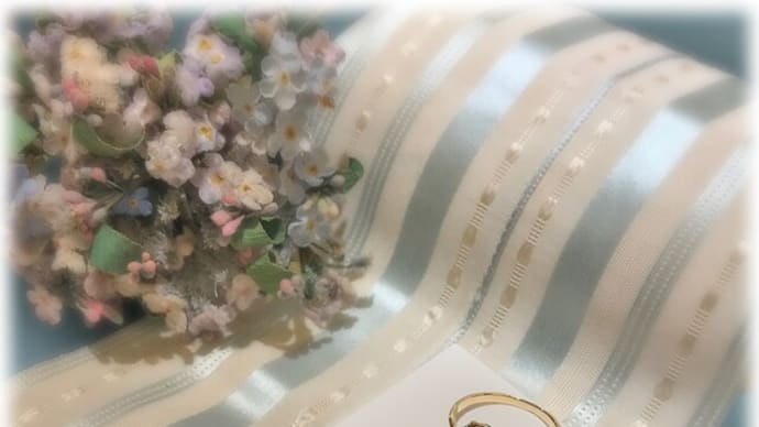 エナメルボタンのリング