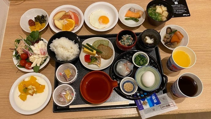 ドーミーイン松山 朝食ビュッフェ