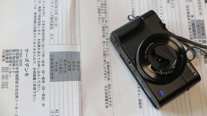 全損診断 カメラ修理不能