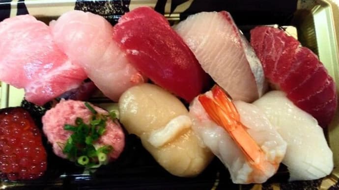 父の日はワンランク上のお寿司と友の花