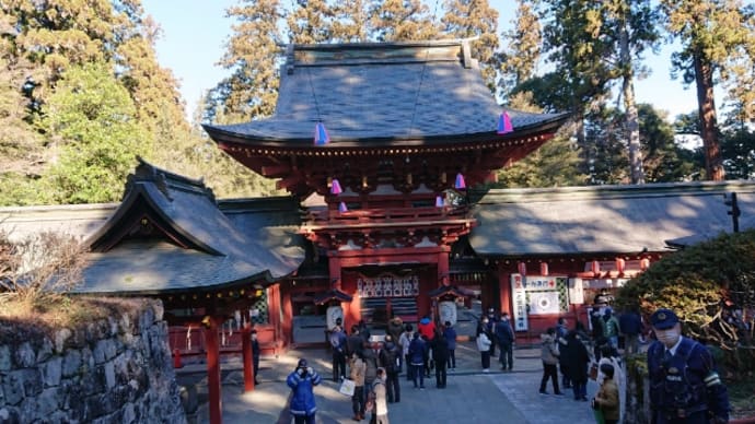初詣(一之宮貫前神社) ♬春の海