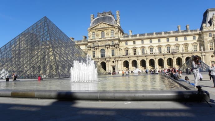 2012年フランス・パリのアパルトマンとモンサンミッシェルの写真