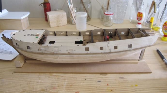 木製帆船模型　HMS FLY