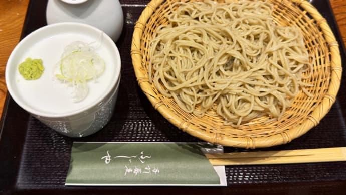 手打蕎麦 ふじや@西新宿「二色もり」