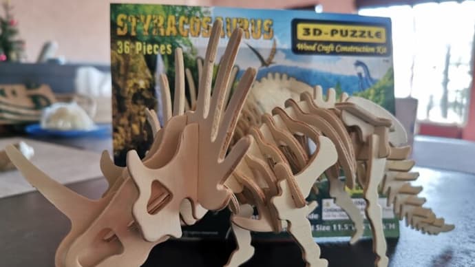 『American villageで買って貰ったスティラコサウルス···』