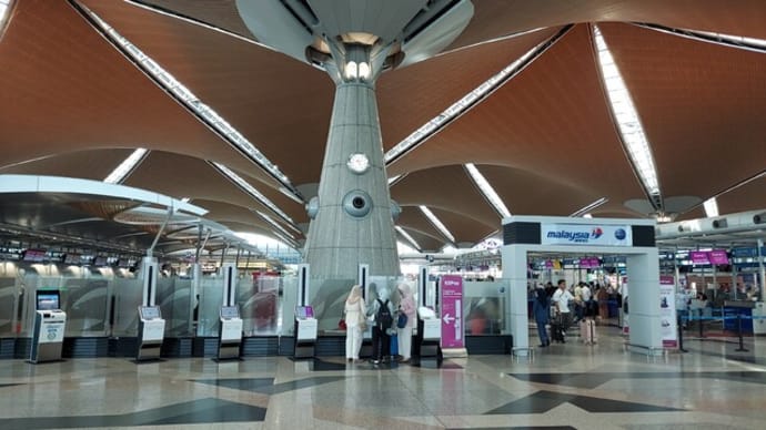 世界一周航空券(フライト8回目)クアラルンプールからバンコクへ
