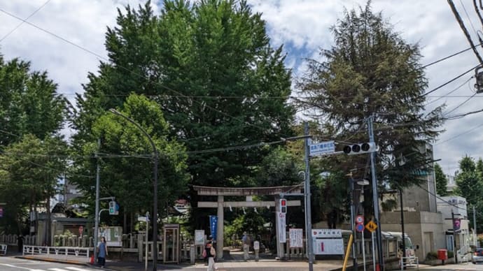 寺社巡りⅢ　鳩森八幡神社(はとのもりはちまんじんじゃ)　と　将棋会館