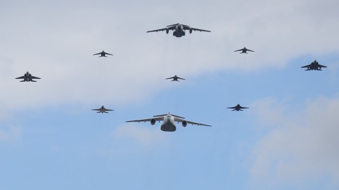 【M-5撮影速報】岐阜基地航空祭2024.青空の各務原上空は曇天小雨予報のはずれ(2024-11-17)