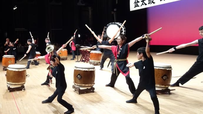 ３日遅れの便りですが！江戸川の太鼓及び盆太鼓日本一コンテストに出演した新田太鼓！