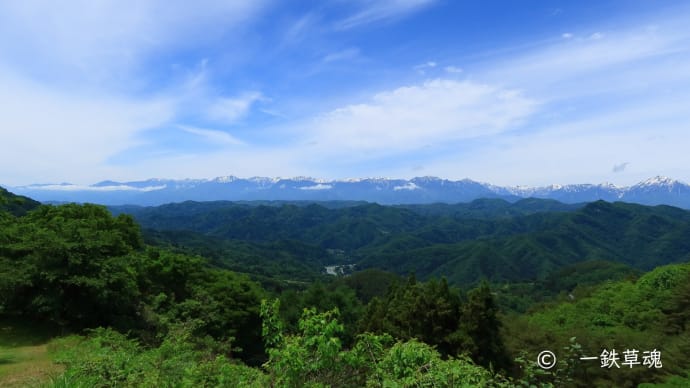 アルプス展望台からの絶景