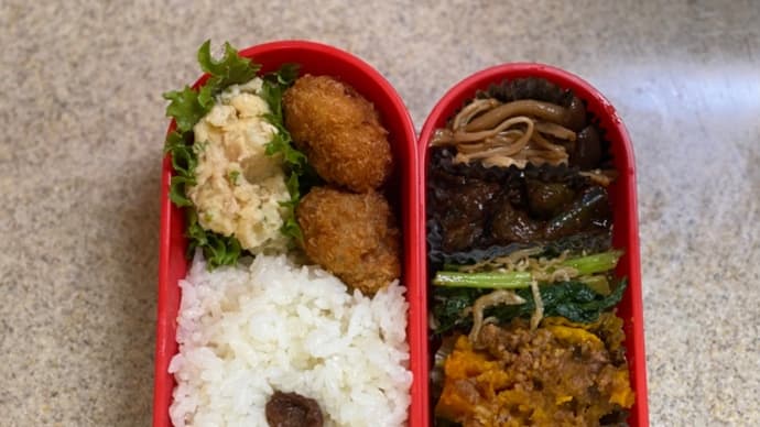今週のお弁当