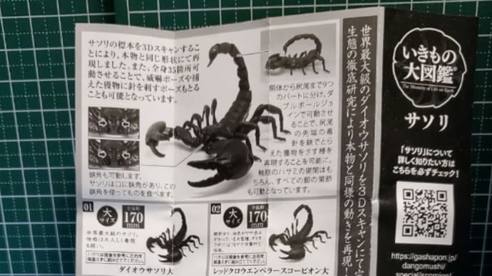 カニとサソリだよ