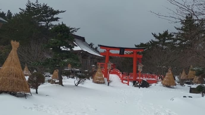 冬の高山稲荷神社