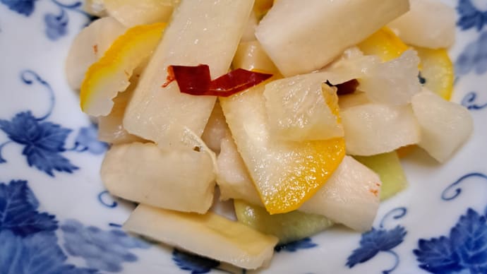 大根漬ビールの味が隠し味