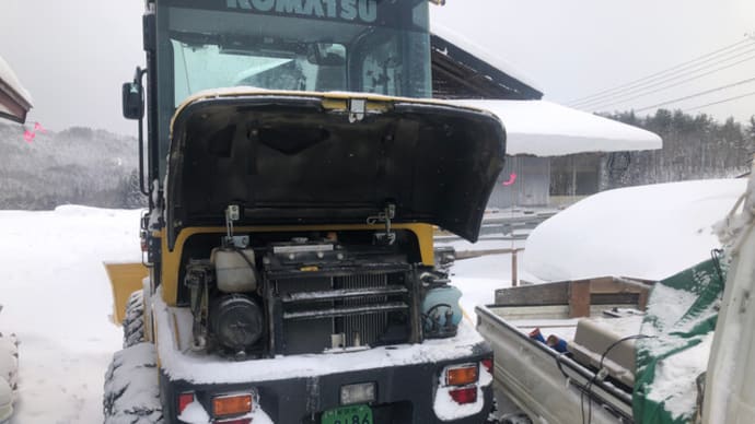 除雪機バッテリー交換