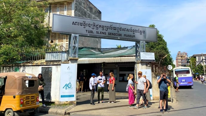 '19カンボジア旅14 S21トゥールスレン虐殺博物館
