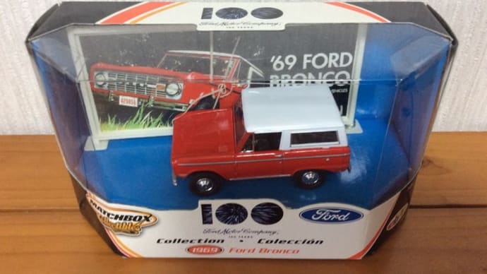 1/64　1969　Bronco　[MatchBox 100Years Collection   ]