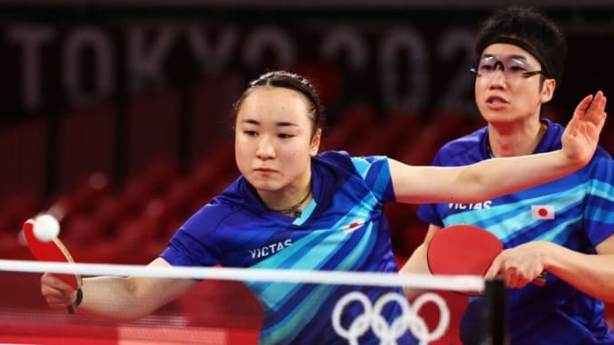 水谷隼・伊藤美誠組が奇跡の大逆転で準決勝へ ・・・