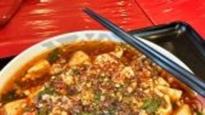 麻婆豆腐湯麵。