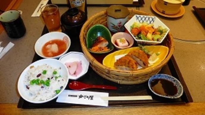 京都での昼食。