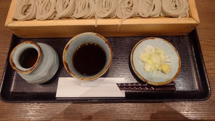 「越後 叶屋 ラゾーナ川崎店」でへぎ蕎麦