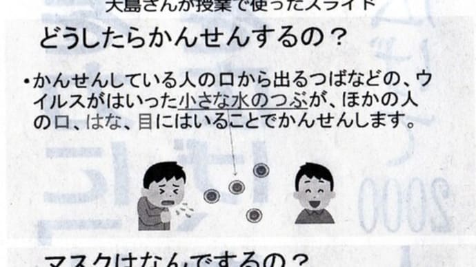 子どもたちとコロナを学ぶ① 不安なこと マスク効果は?