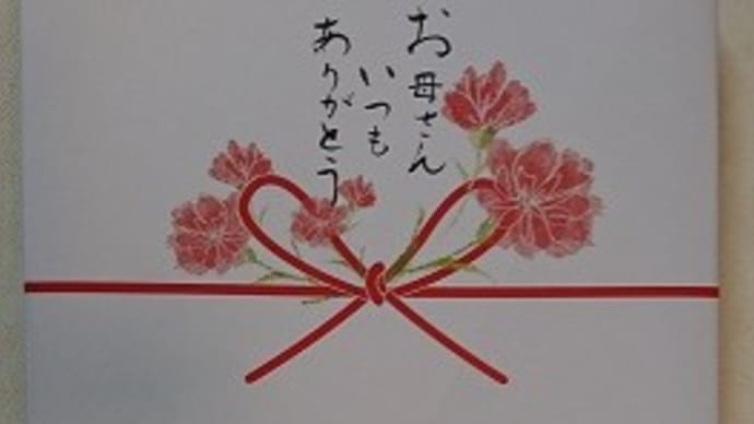 今日は母の日