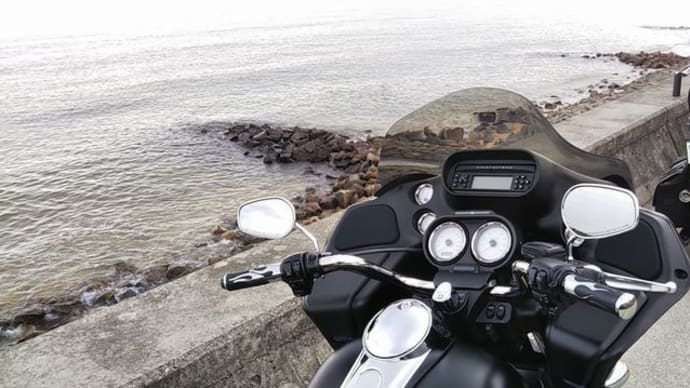 海を見るためバイクでGO!