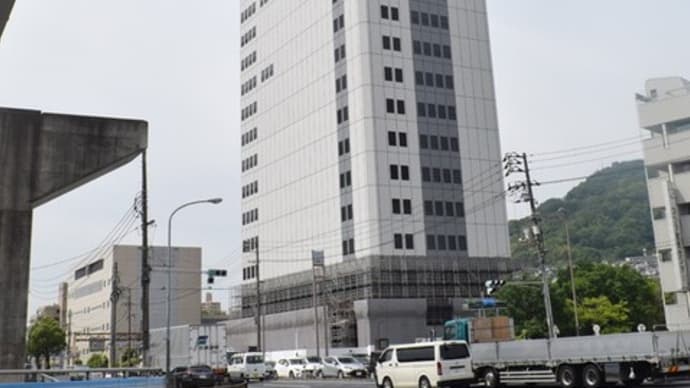 南区：(NTT西日本広島仁保ビル）外壁改修工事2024年5月