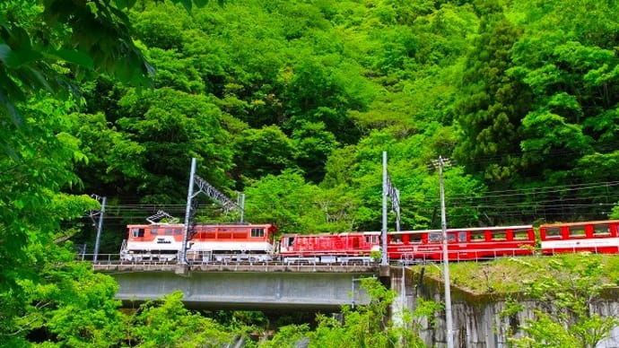 大井川鉄道・井川線(奥大井レインボーブリッジ&アプト式電気機関車)