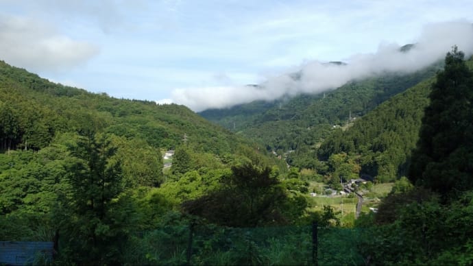 令和5年6月月７日・今朝の東祖谷15:℃