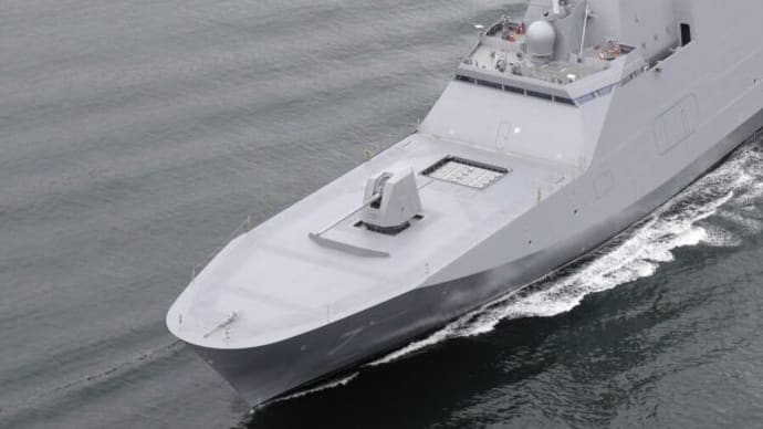 やっとこさぁ〜海上自衛隊さんのもがみ型護衛艦の7番艦の「によど」にVLS搭載かぁ〜の巻