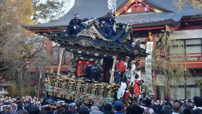 秩父夜祭 No.2（3日大祭 日中の様子）