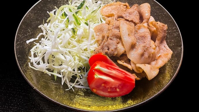 豚バラ肉の味醂焼き ~豚丼にも応用できて~