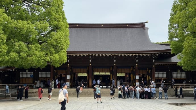 明治神宮へ参拝