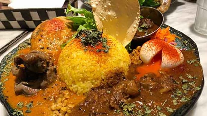 「アンディーカレー」 の2種あいがけカレー!