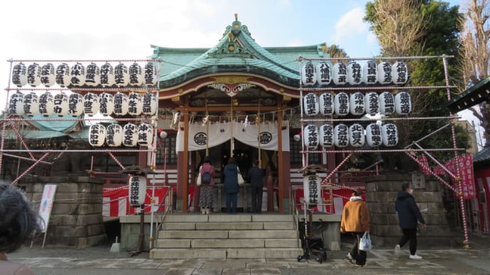 初詣は地元のこじんまりした「諏訪神社」へ