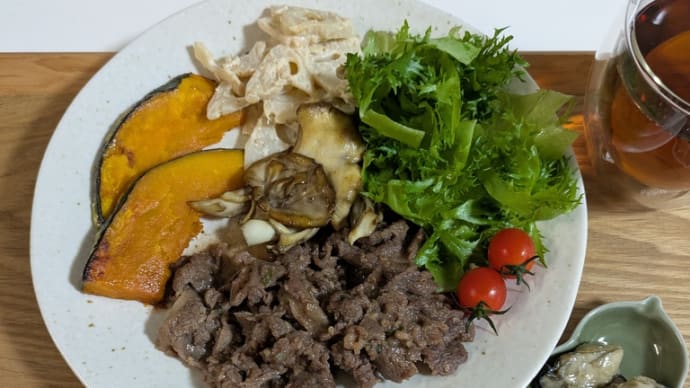 お弁当とコストコプルコギ晩ごはんとカキのオイル漬け
