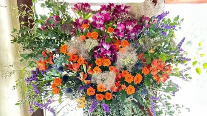 公演お祝いのお花