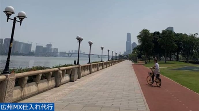 2021年4月 中国広州輸入 広州市内観光